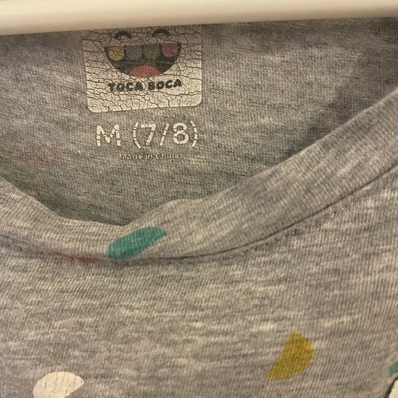 Toca Boca Girls Dress, Grey size M 7-8 - Picture 7 of 9